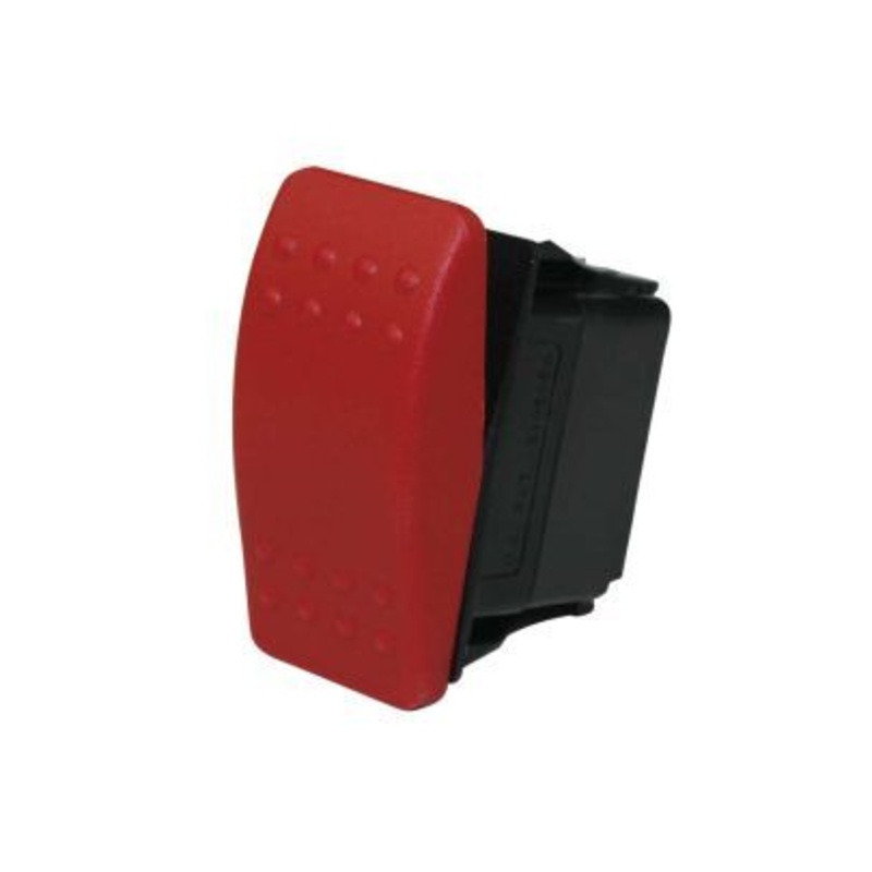 Moroso Repl. Red Cover Rocker Momentary Switch