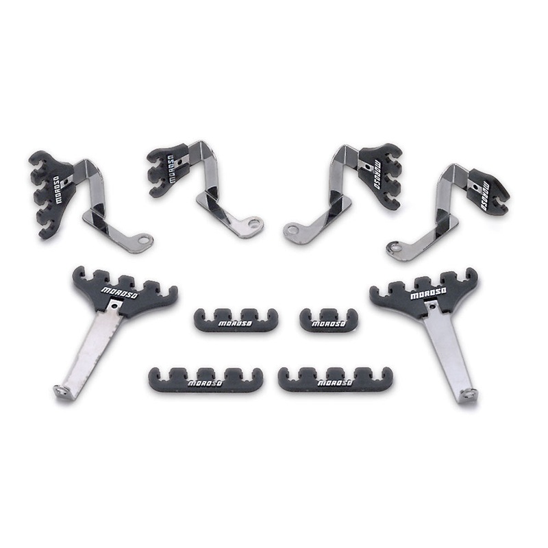 Moroso SBF Spark Plug Wire Loom Kit Black