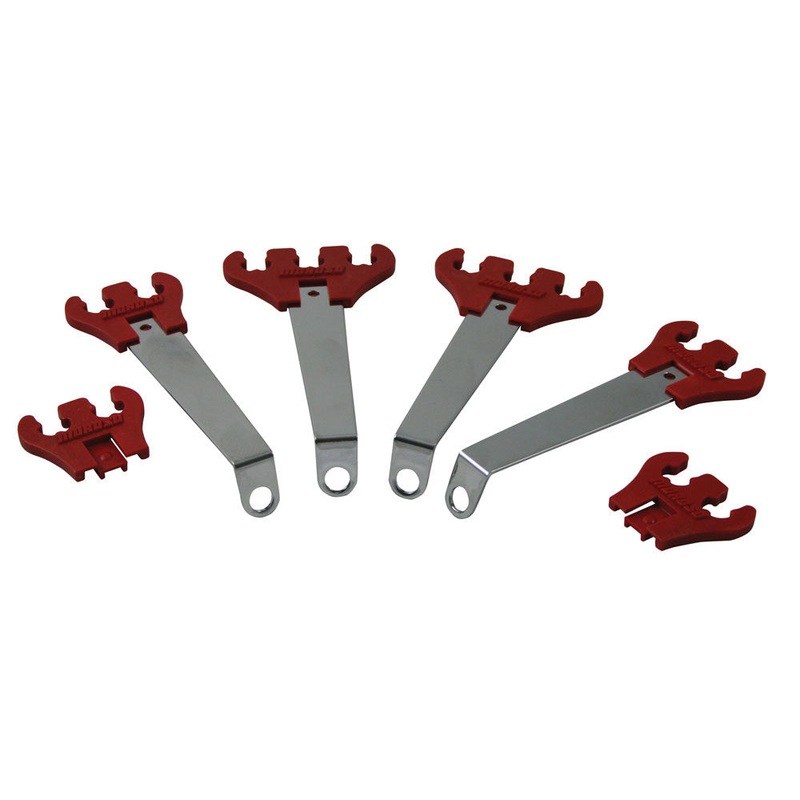 Moroso Spark Plug Wire Looms Red