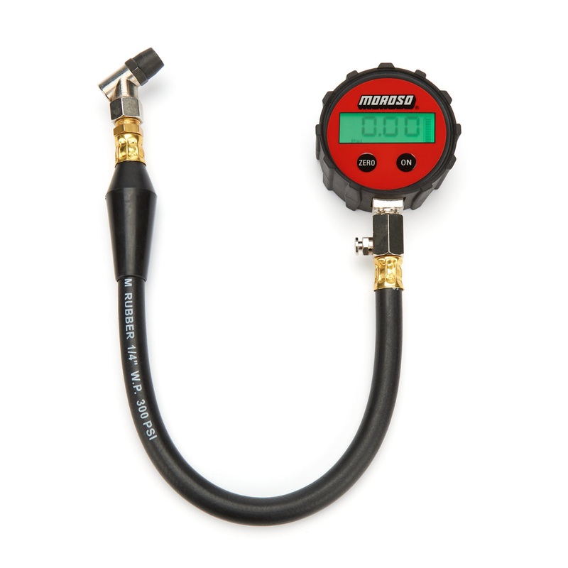 Moroso Tire Gauge 0-100 PSI Digital Backlit