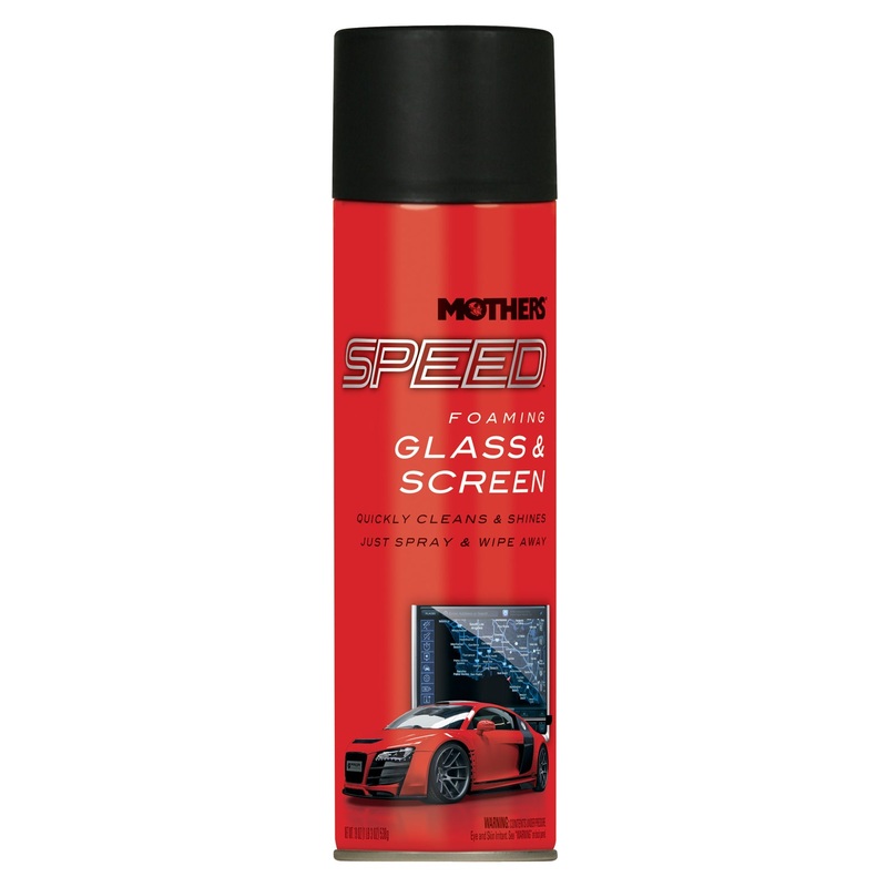 Mothers Speed Foaming Glass Cleaner