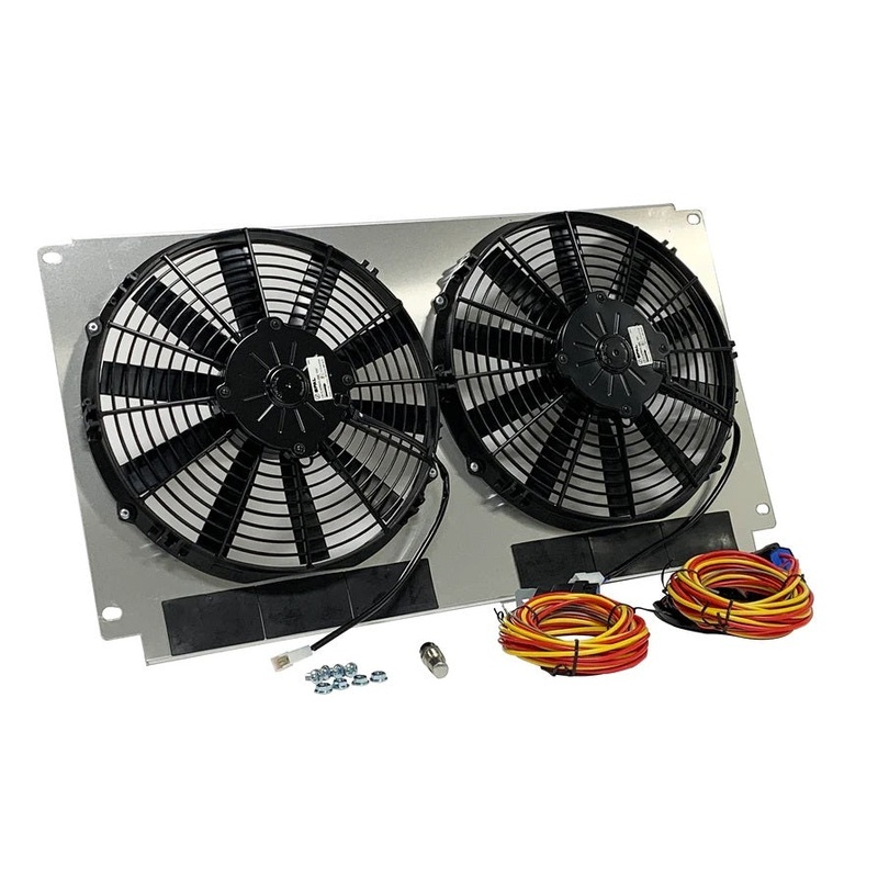 Dewitts Fan Kit Dual 2200cfm  66-67 Chevelle