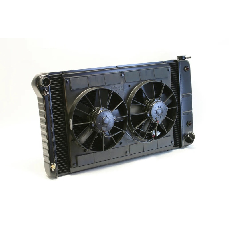 Dewitts Radiator w/Fans Automatic Transmission C-10 Truck 67-72