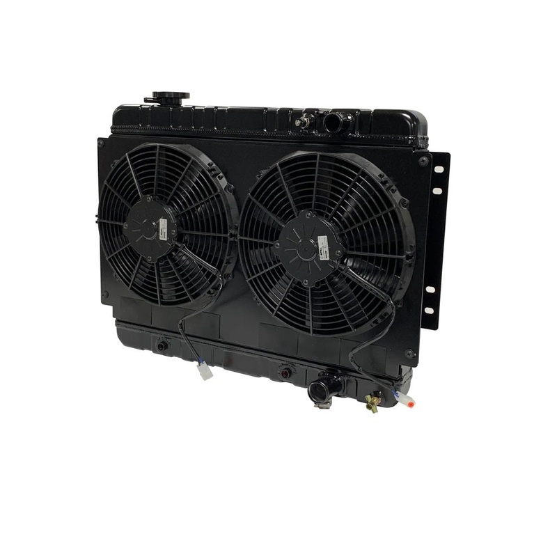Dewitts Radiator w/Fans Automatic Transmission Chevelle 68-72 LS