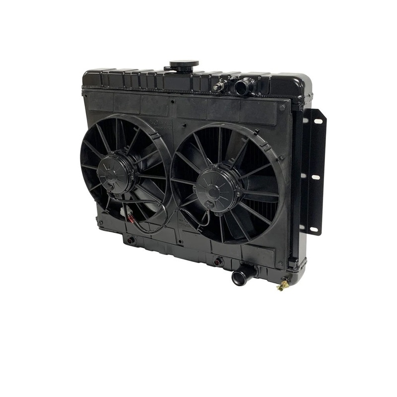 Dewitts Radiator w/Fans Automatic Transmission Impala LS 59-64