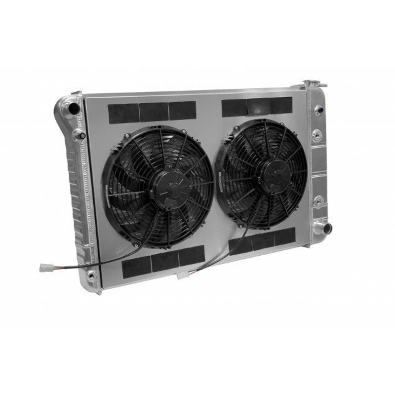 Dewitts Radiator w/Fans Transmission Raw C-10 Truck 73-86