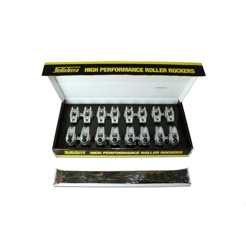 Yella Terra GM LS1 Pro Street Rocker Arm Kit 1.7 Ratio Adjustable
