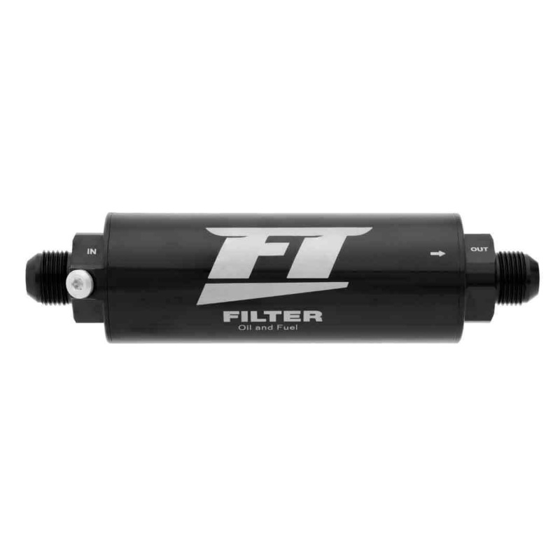 FuelTech FT Fuel/Oil Filter 16an w/1/8 NPT Port 60-Micron