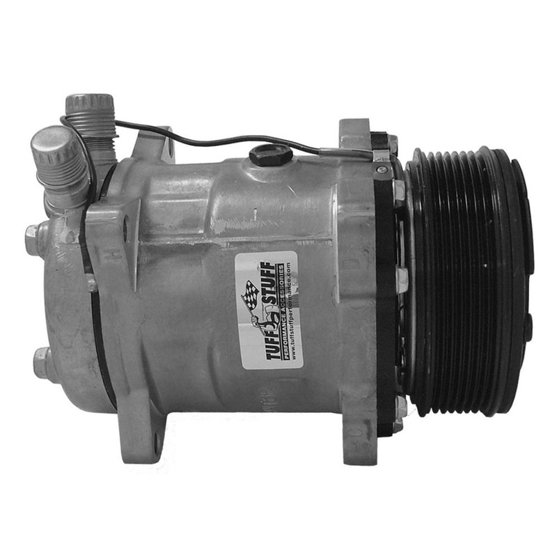 Tuff-Stuff 508 Compressor R134A Plain Serpentine