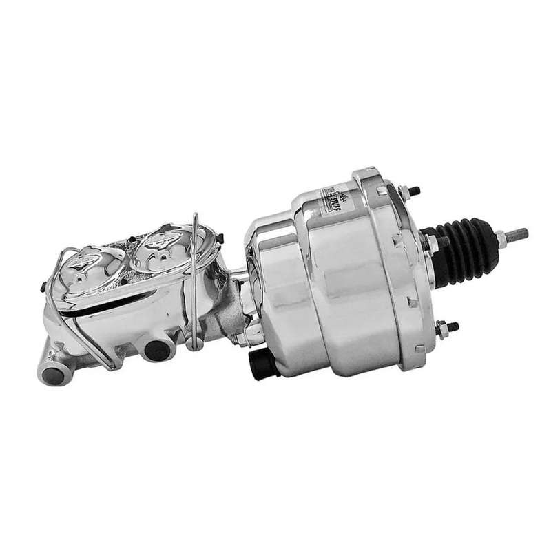 Tuff-Stuff 7 Brake Booster Chrome w/2018NA Master Cylinder