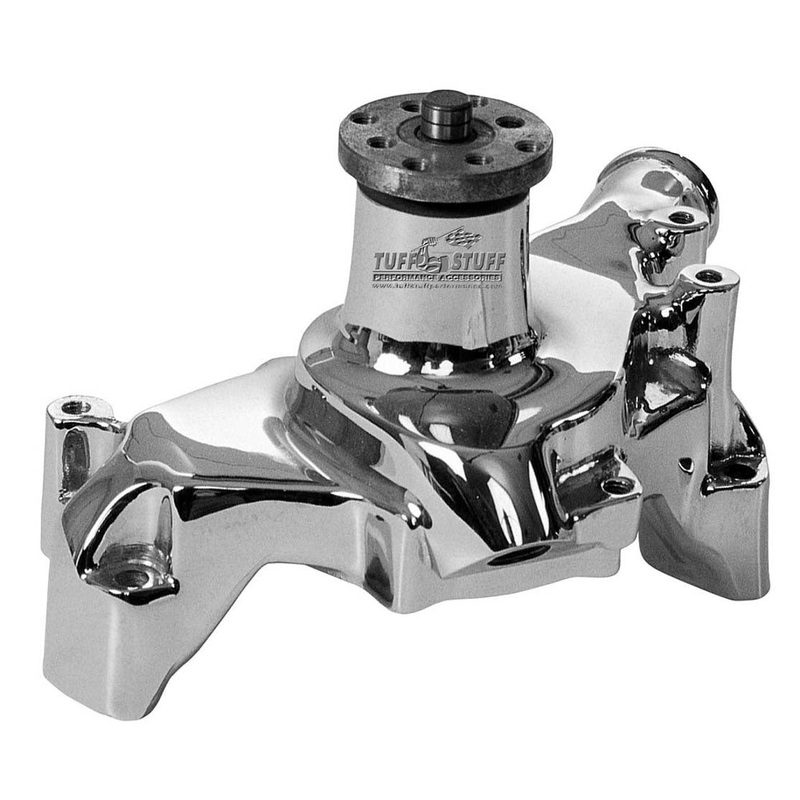 Tuff-Stuff Platinum Series Water Pump Long Polished SBC