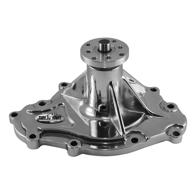 Tuff-Stuff Water Pump Chrome Aluminum Pontiac
