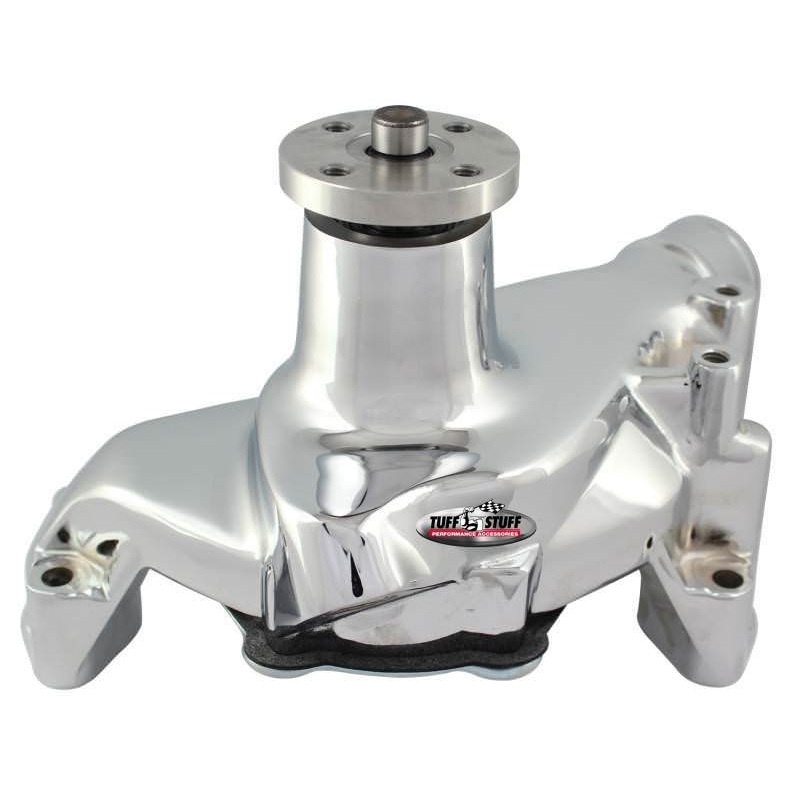 Tuff-Stuff Water Pump Long Smoothie Polished SBC