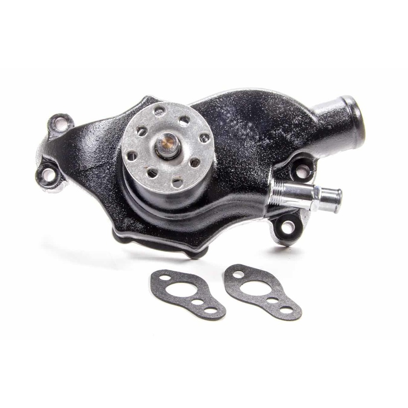 Tuff-Stuff Water Pump Short Black SuperCool 55-71 SBC