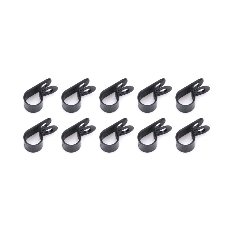 QuickCar Adel Line Clamps Nylon 3/8 (10pk)