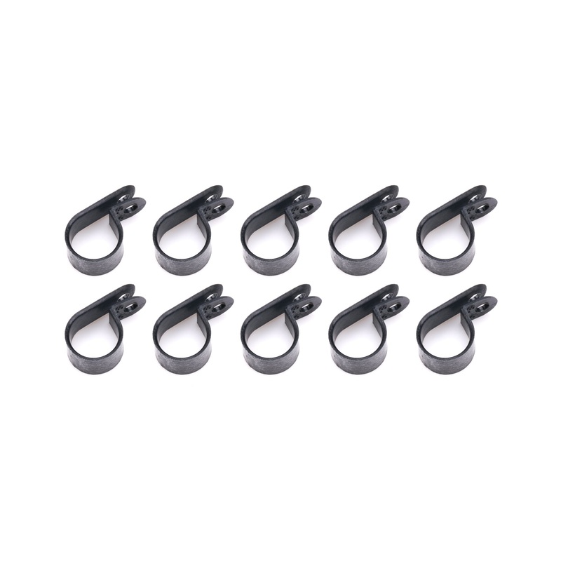 QuickCar Adel Line Clamps Nylon 5/8 (10pk)