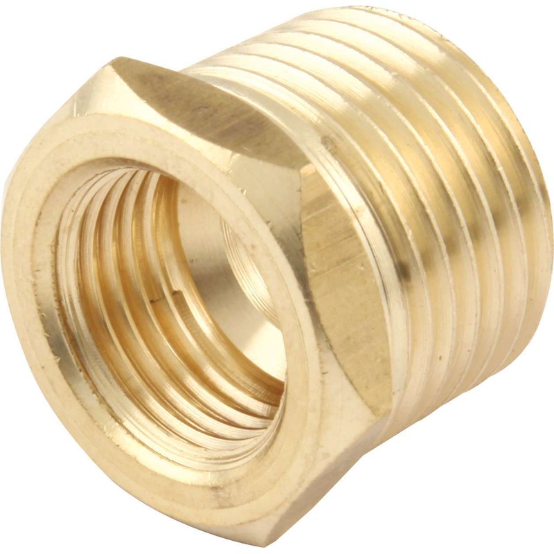 QuickCar Brass Temp Adapter 1/2 NPT