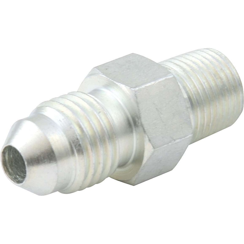 QuickCar Gauge Adapter 1/8 NPT Male to -4an Male