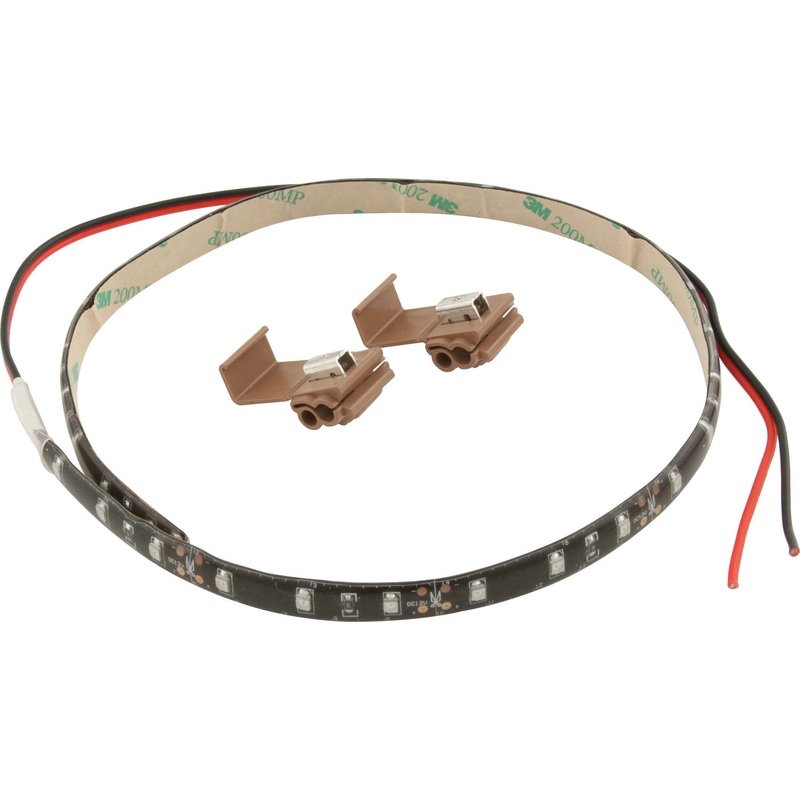 QuickCar LED Light Strip Red