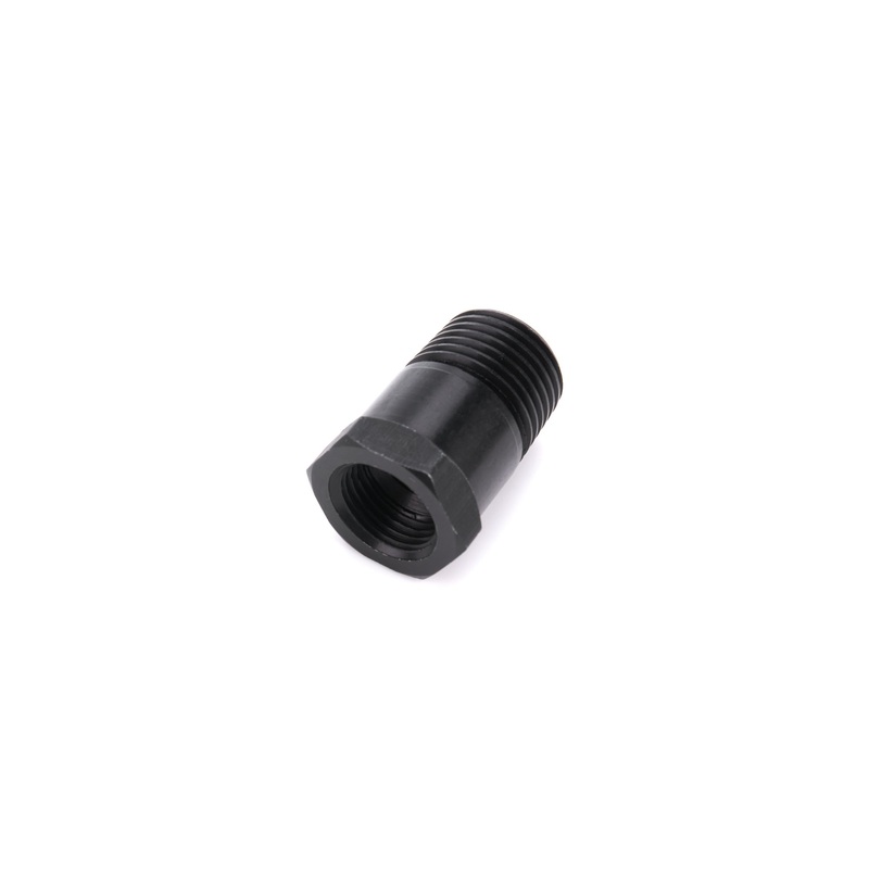 QuickCar Temp Adapter Long Aluminum 1/2 NPT