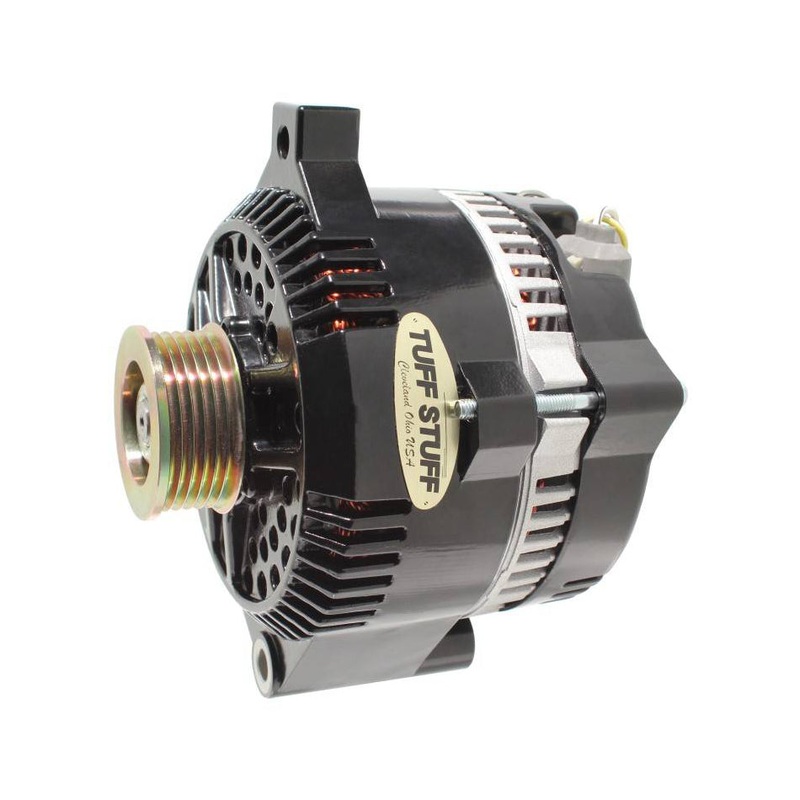 Tuff-Stuff Alternator 5.0L 150 amp 1-Wire Black 6 Groove Ford
