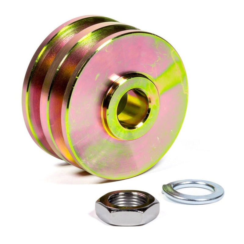 Tuff-Stuff Alternator Gold Zinc Pulley Double V