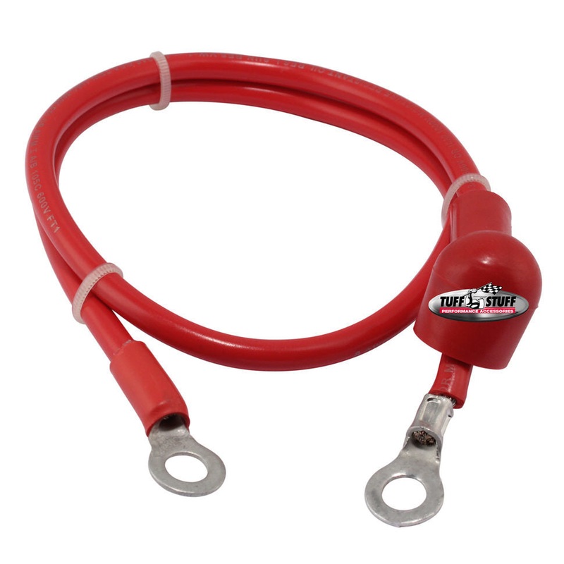 Tuff-Stuff Charge Wire 36 8-Gauge w/Boot