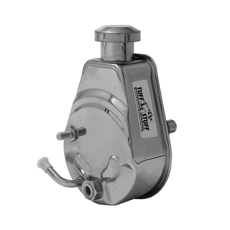 Tuff-Stuff Chrome Power Steering Pump 80-87 Camaro