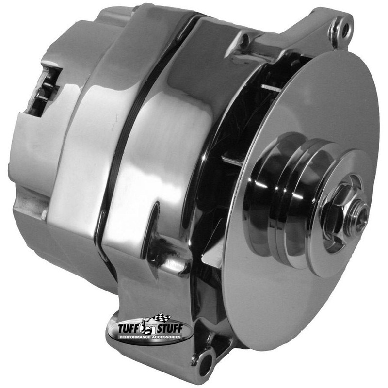 Tuff-Stuff GM Alternator 100 amp Chrome