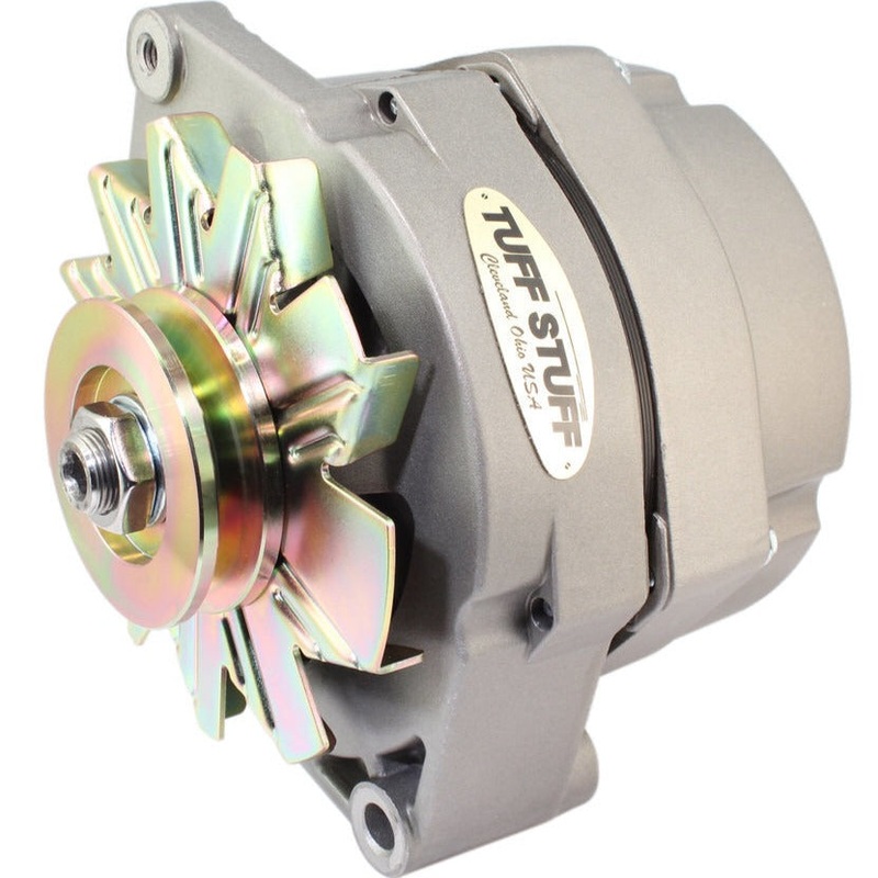 Tuff-Stuff GM High-Amp Alternator As Cast Internally Regulated 100 Amp