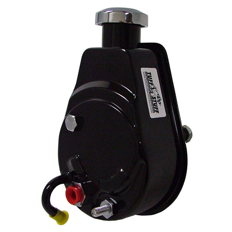 Tuff-Stuff Saginaw Power Steering Pump Black 1200 PSI