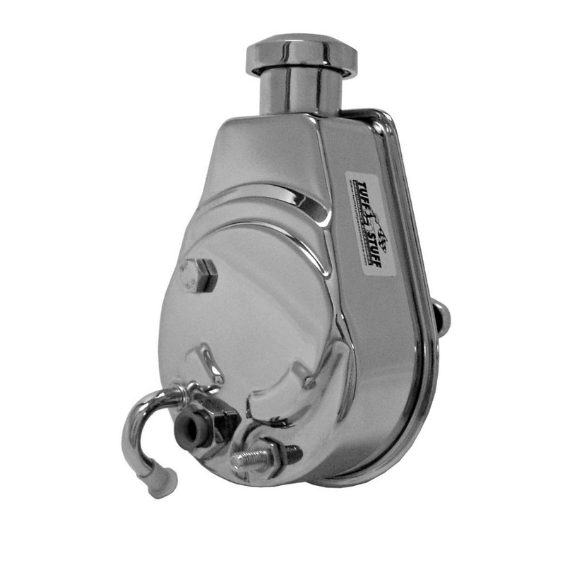 Tuff-Stuff Saginaw Power Steering Pump Chrome 1200 PSI