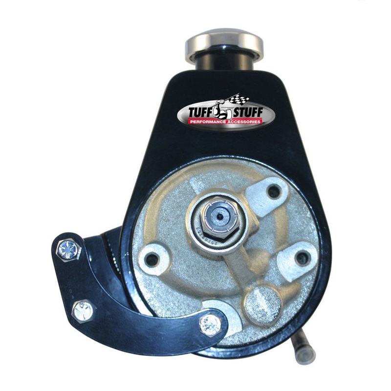 Tuff-Stuff SBC Power Steering Bracket SWP Black