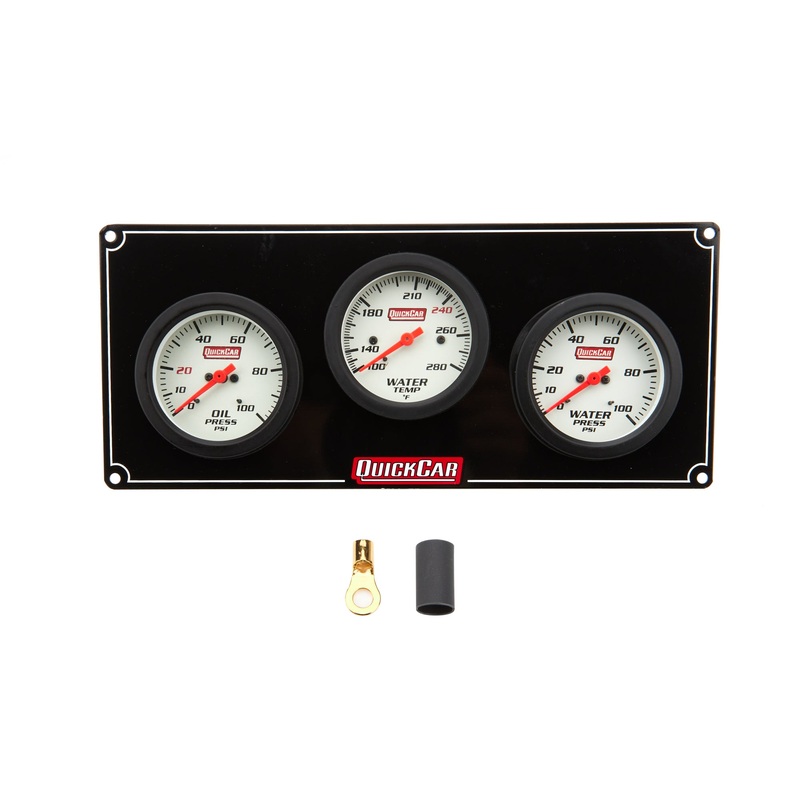QuickCar 3 Gauge Extreme Panel OP/WT/WP