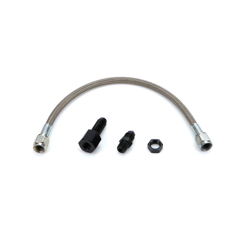 QuickCar Gauge Line Kit 12 Steel Braided