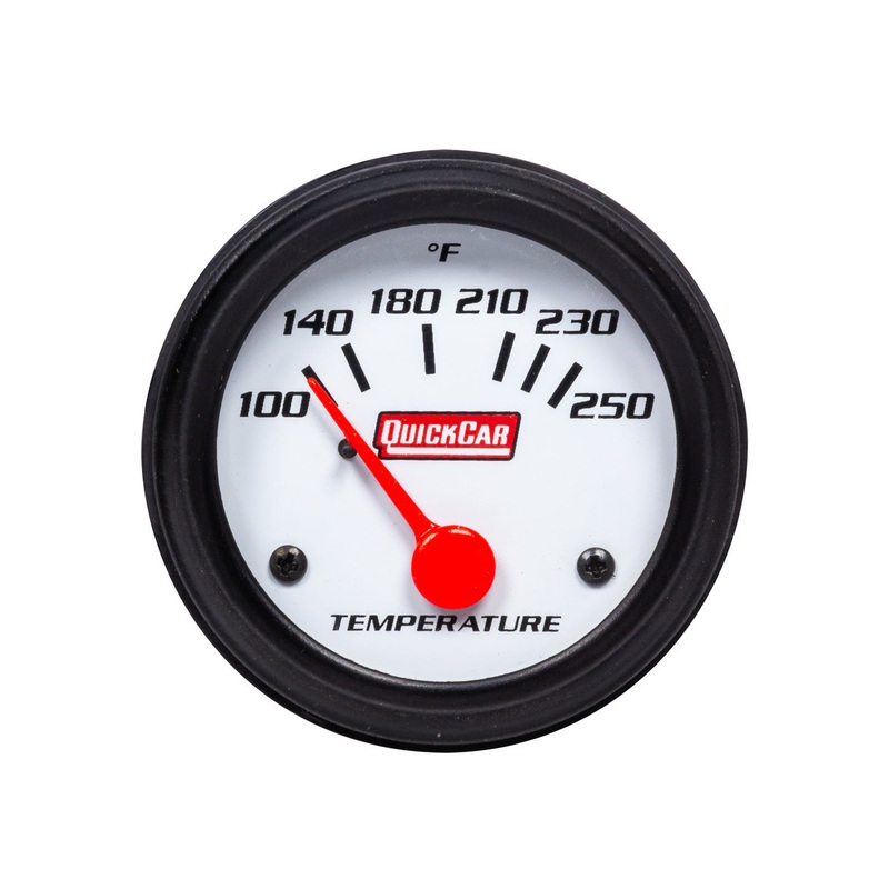 QuickCar Gauge Water Temperature 2 Open Wheel