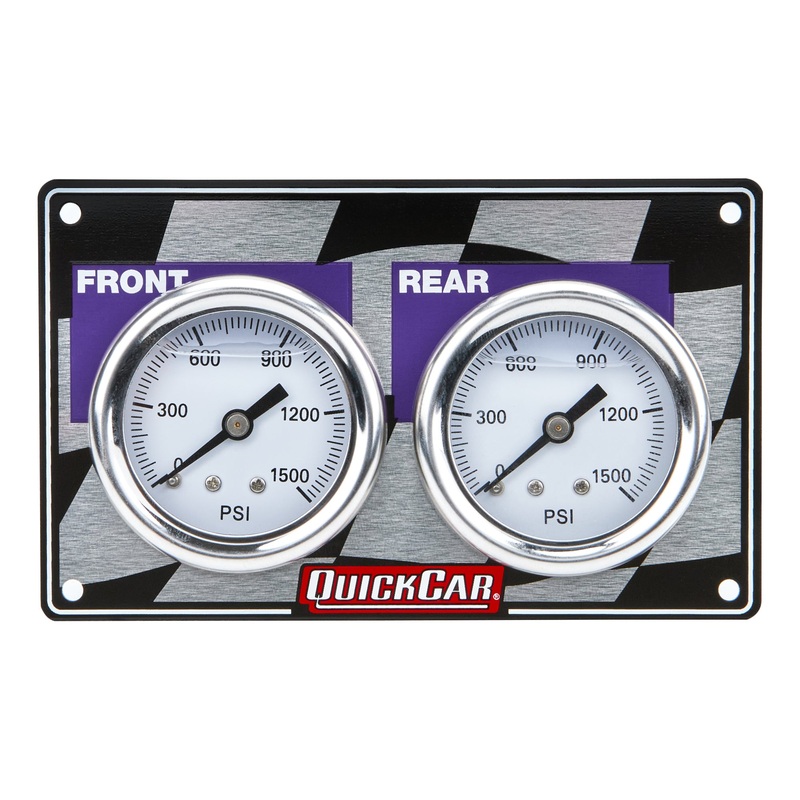 QuickCar Mini Brake Bias Gauge Panel Horizontal