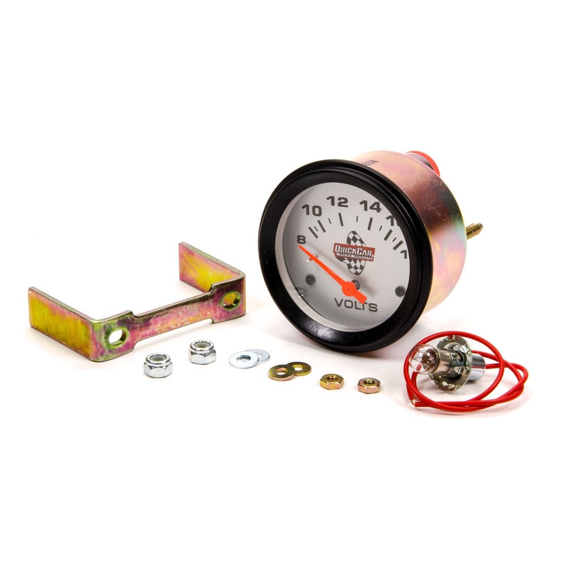 QuickCar Voltmeter Gauge 2-5/8