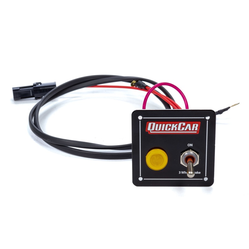 QuickCar 3-Wheel Brake Panel w/Light