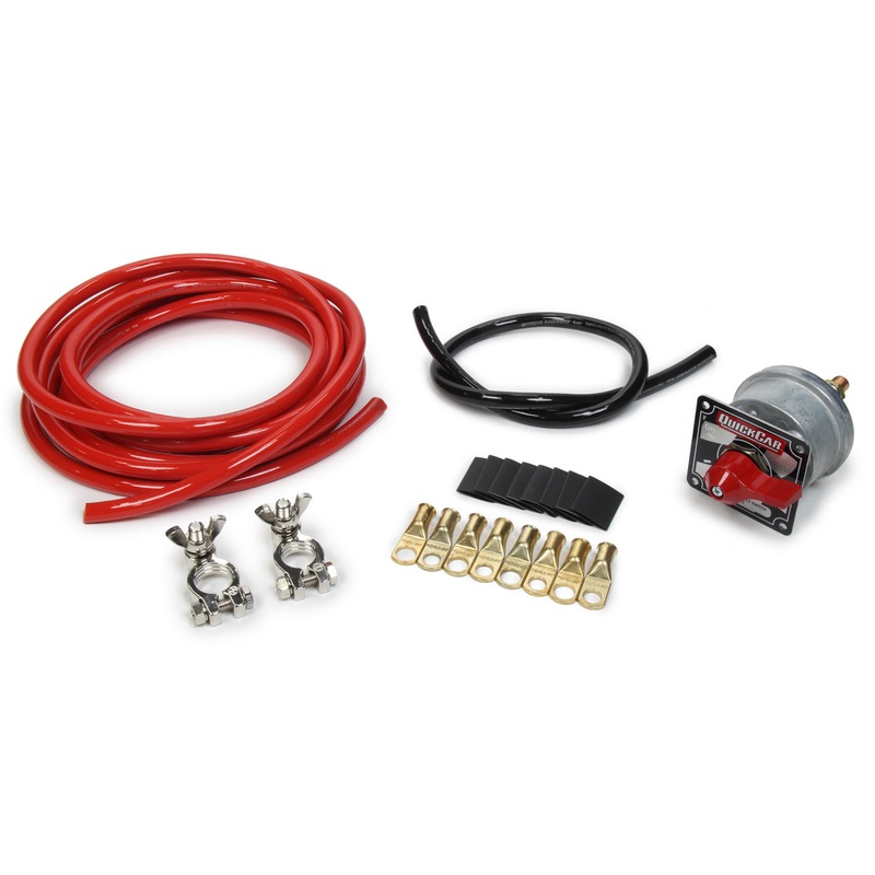 QuickCar Battery Cable Kit 4 Gauge w/MDS