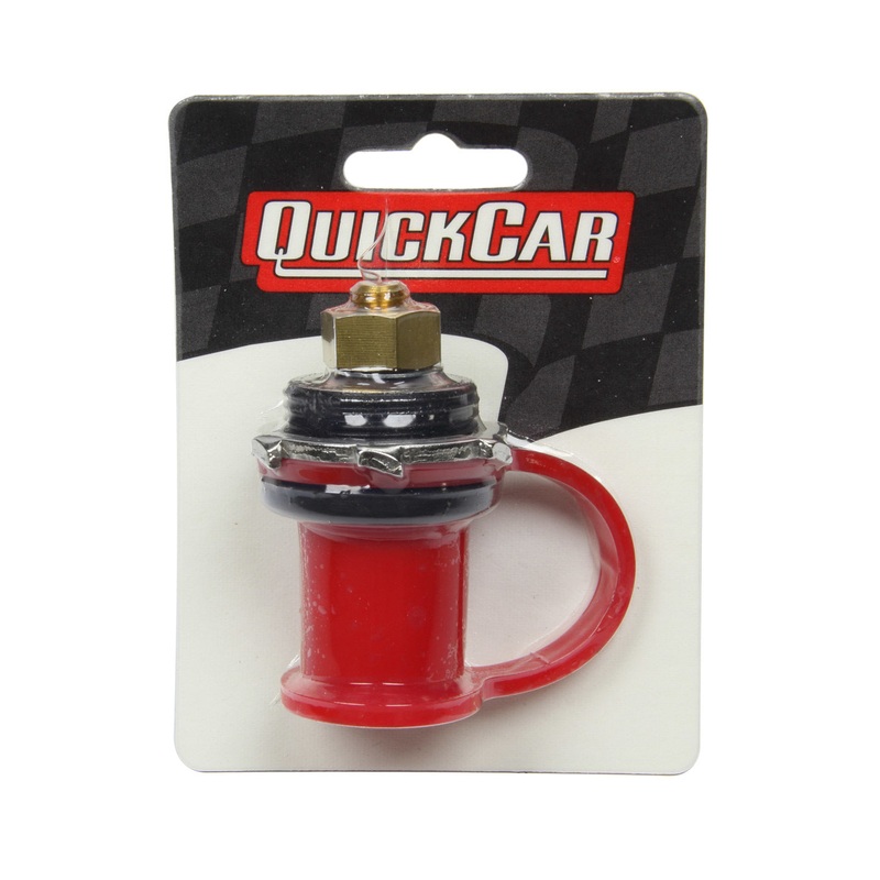 QuickCar Battery Charger Post Red