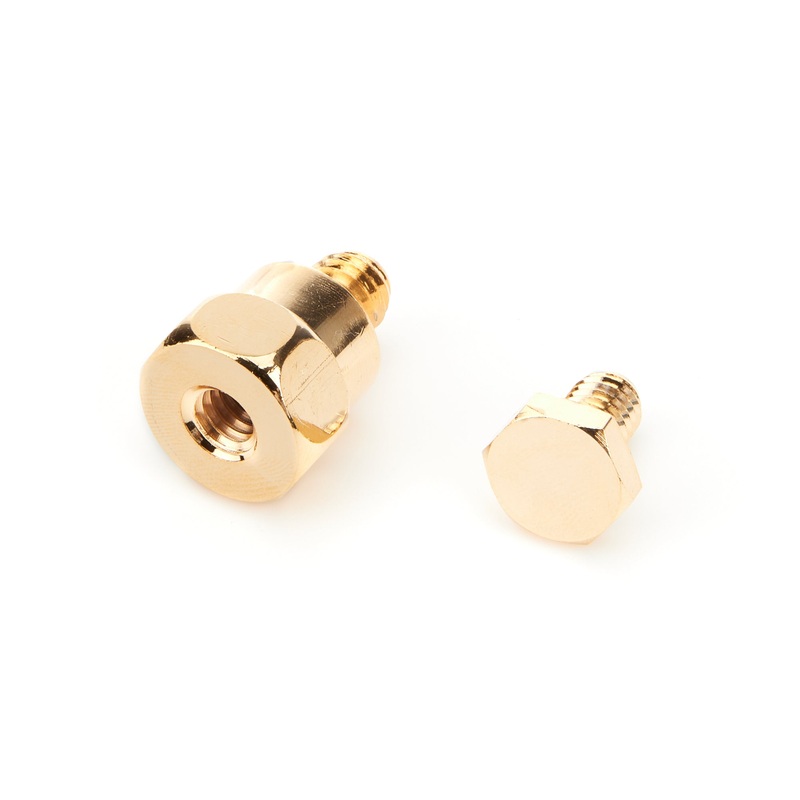 QuickCar Battery Terminals Side Mount Gold Bolt (Pair)