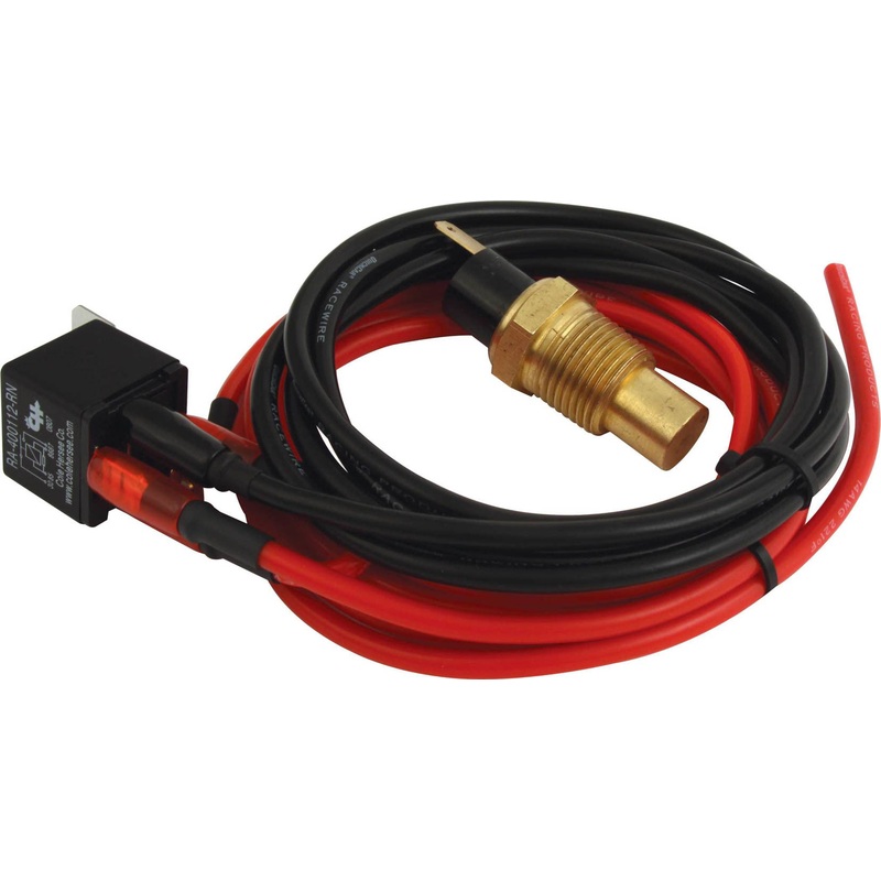 QuickCar Electric Fan Relay w/Thermostat