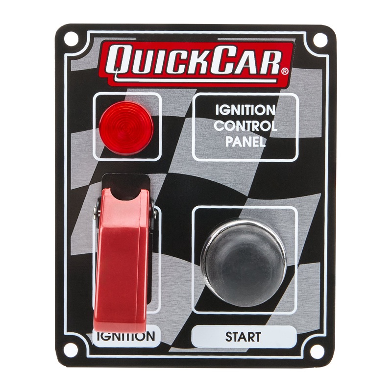 QuickCar Ignition Panel w/Flip Switch and Light