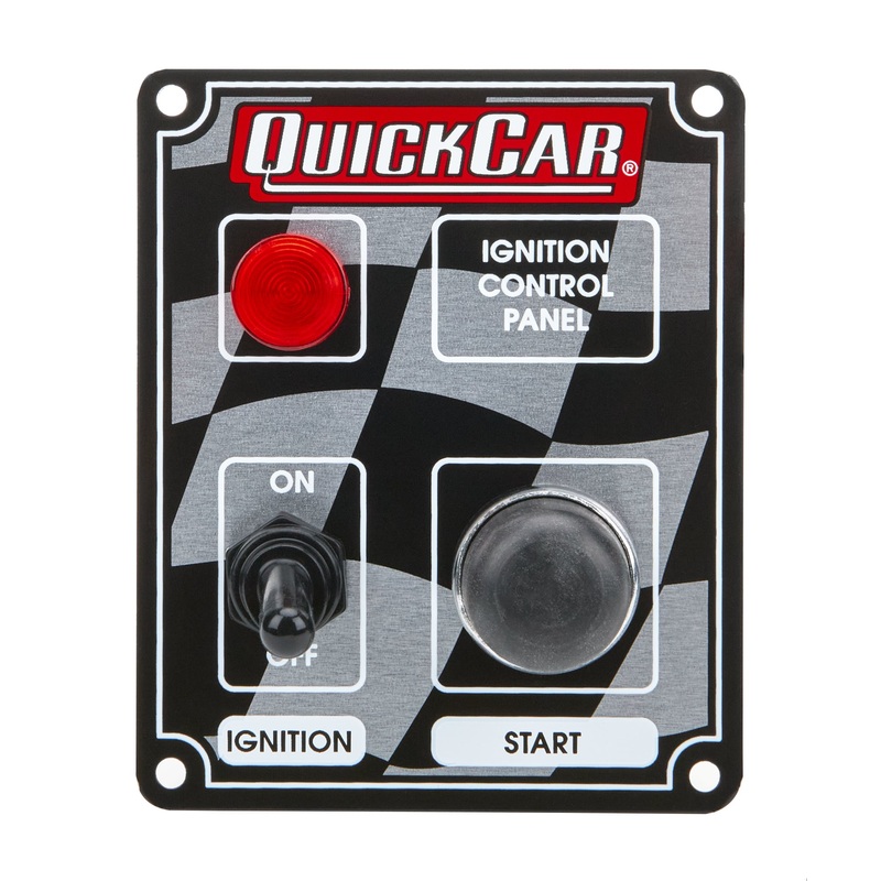 QuickCar Ignition Panel w/Light
