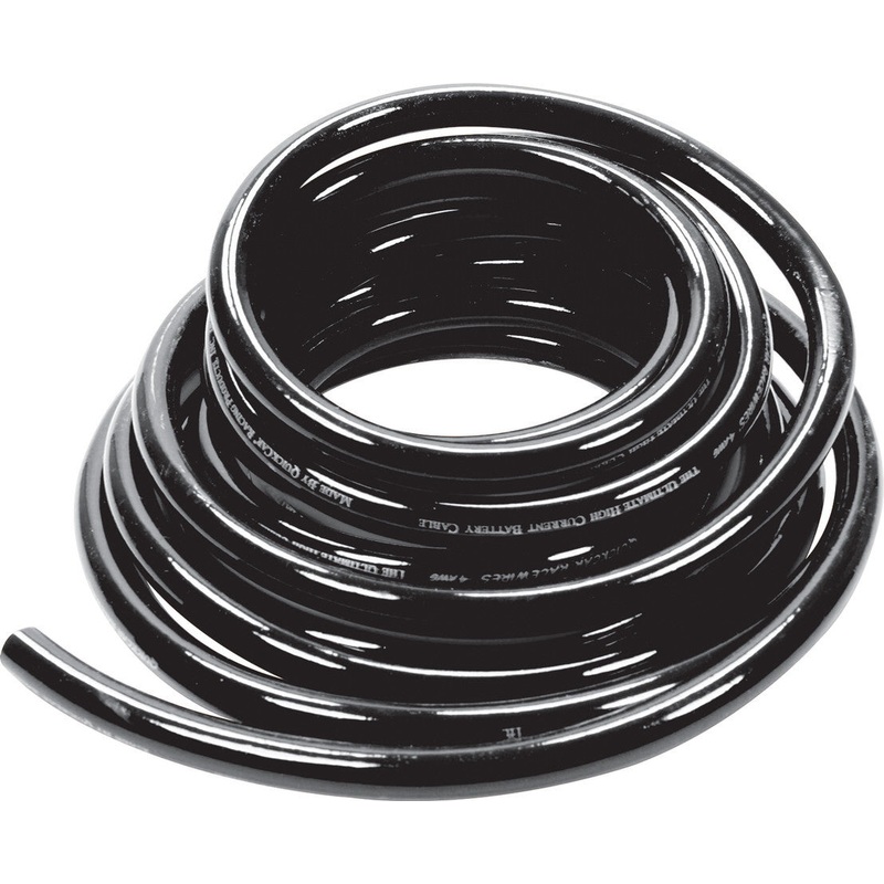 QuickCar Power Cable 4 Gauge Black 15′