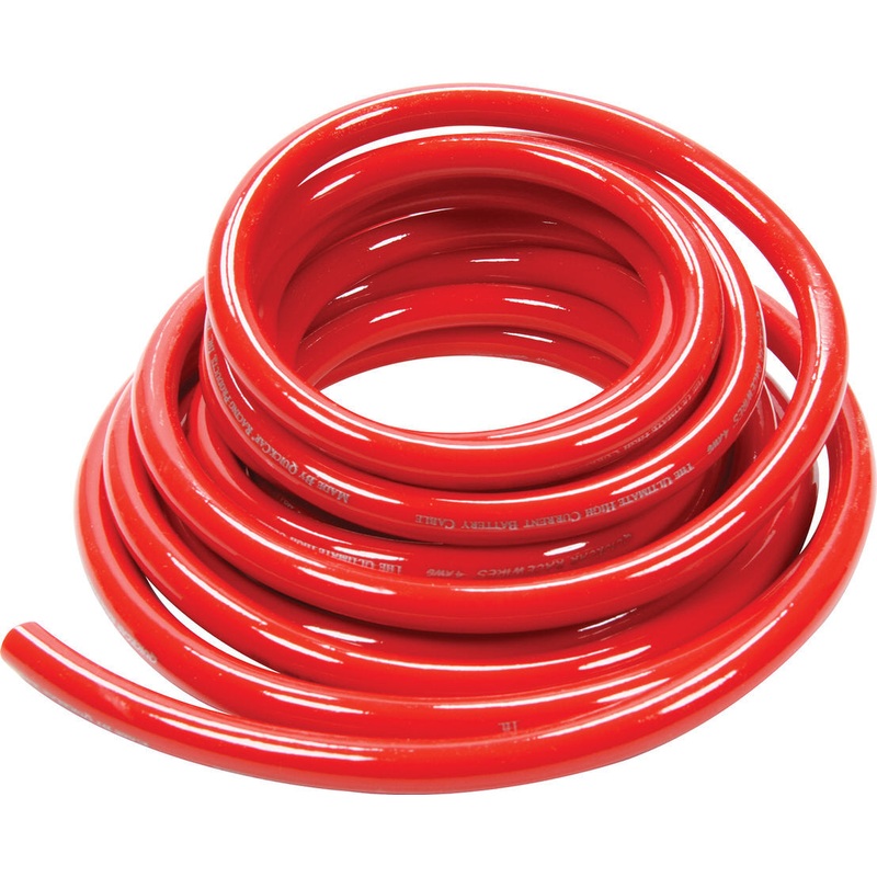 QuickCar Power Cable 4 Gauge Red 15′