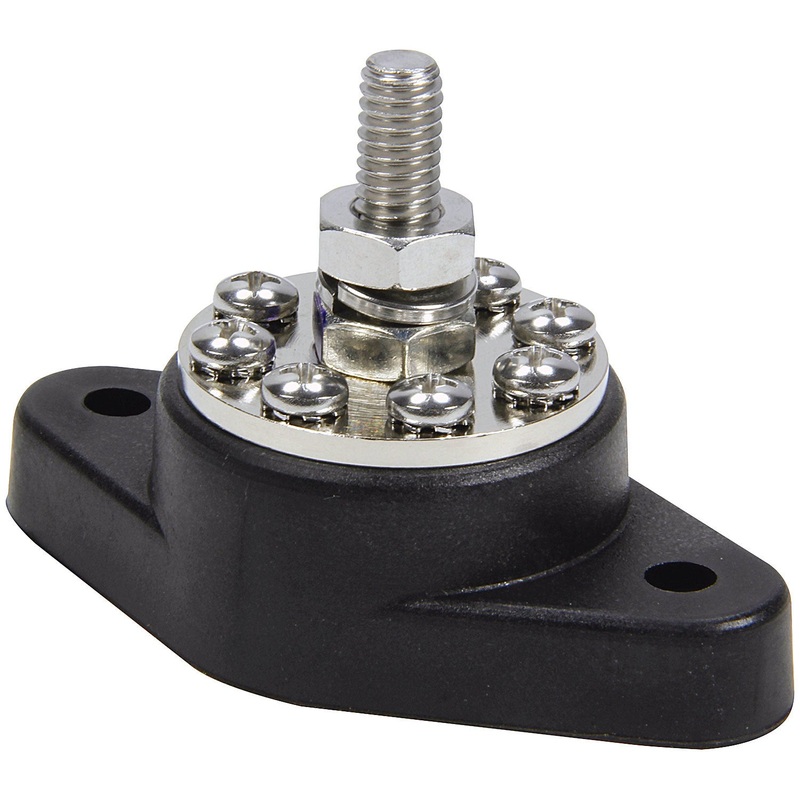 QuickCar Power Distribution Post Black 8 Location