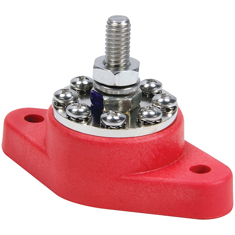 QuickCar Power Distribution Post Red 8 Location