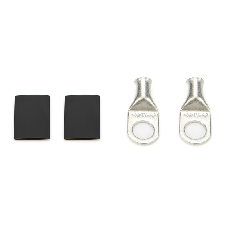 QuickCar Power Ring 4 AWG 1/2 Hole Pair w/Heat Shrink